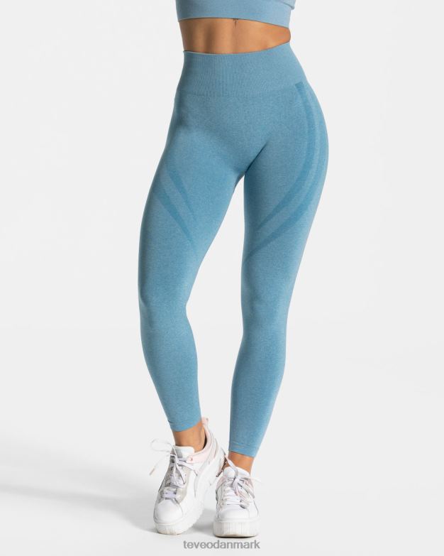 Kvinder blå tøj TEVEO evolution v2 leggings D40RN157