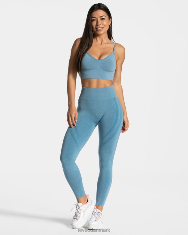 Kvinder blå tøj TEVEO evolution v2 leggings D40RN157