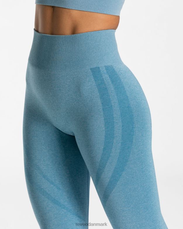 Kvinder blå tøj TEVEO evolution v2 leggings D40RN157