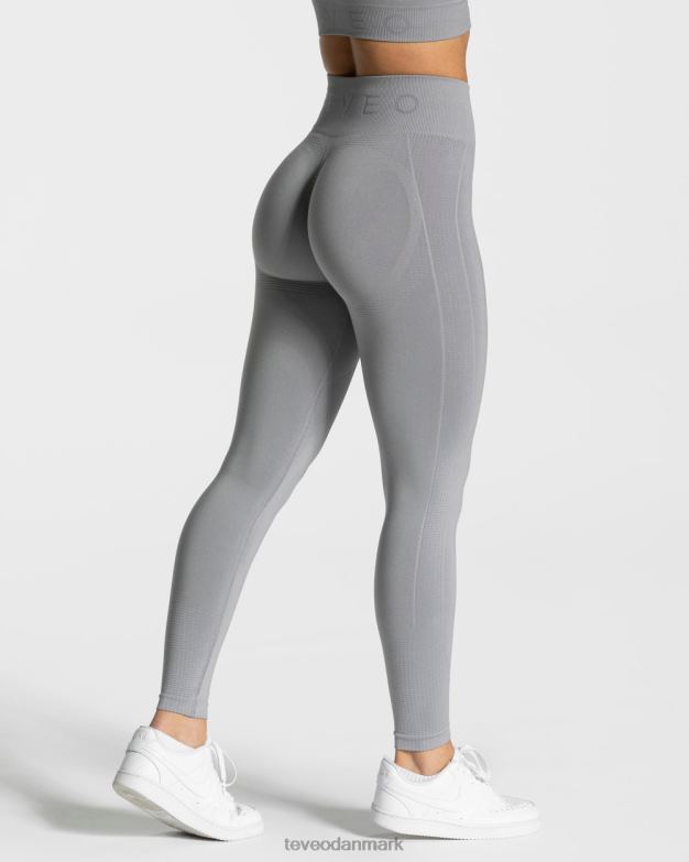 Kvinder grå tøj TEVEO fokus scrunch leggings D40RN123