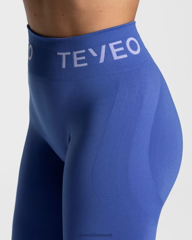 Kvinder kongeblå tøj TEVEO signatur scrunch leggings D40RN67