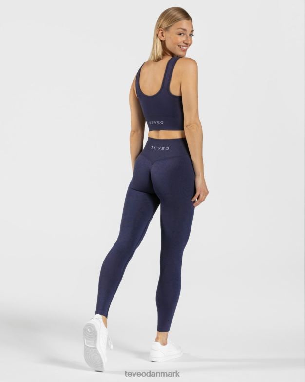 Kvinder mørkeblå tøj TEVEO sensation leggings D40RN146