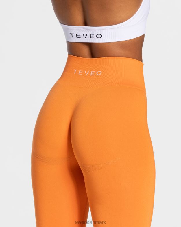 Kvinder orange tøj TEVEO klassiske leggings D40RN78