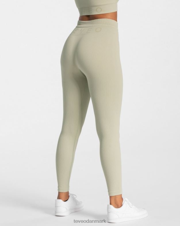 Kvinder salvie tøj TEVEO ribbede leggings D40RN143