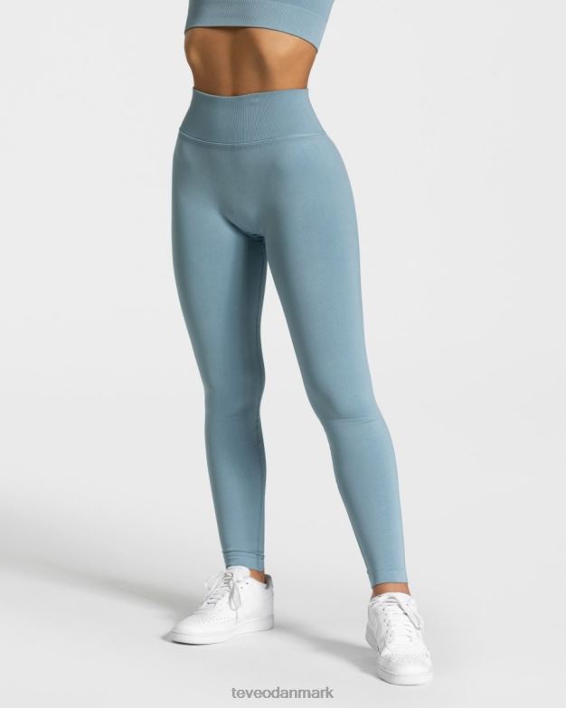 Kvinder stål blå tøj TEVEO sensation leggings D40RN150