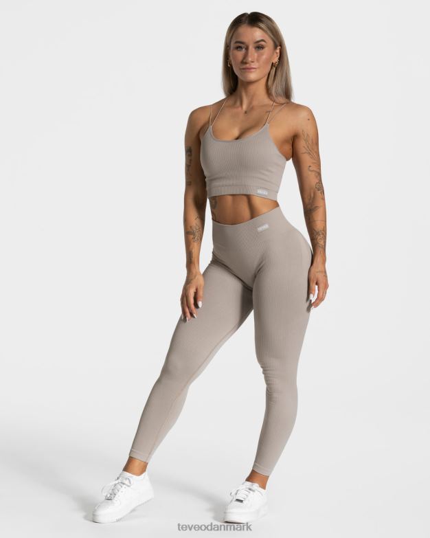 Kvinder sten tøj TEVEO elegante scrunch leggings D40RN155